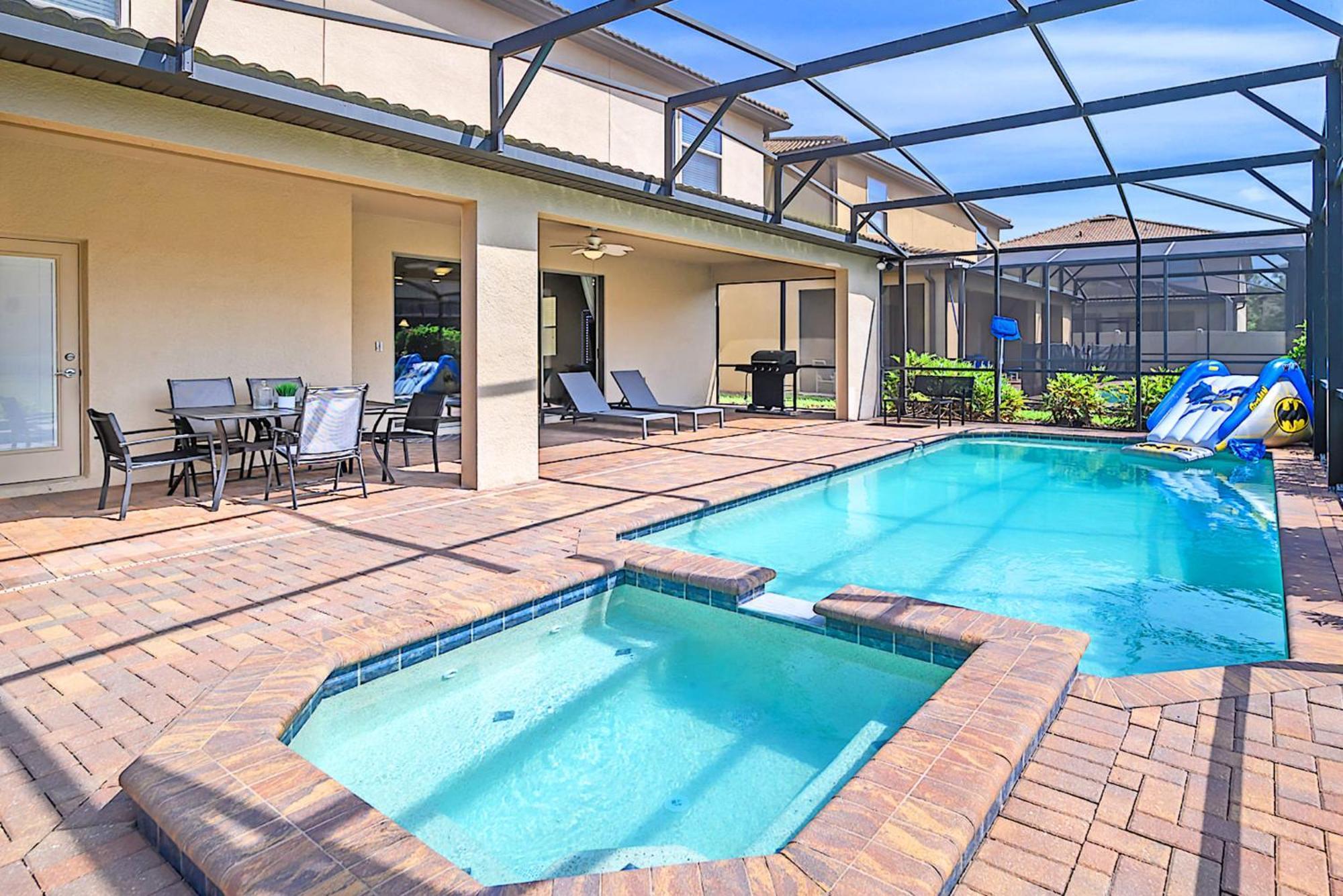 8Br Resort Home W Pool Hot Tub And Theatre Loft Kissimmee Eksteriør bilde