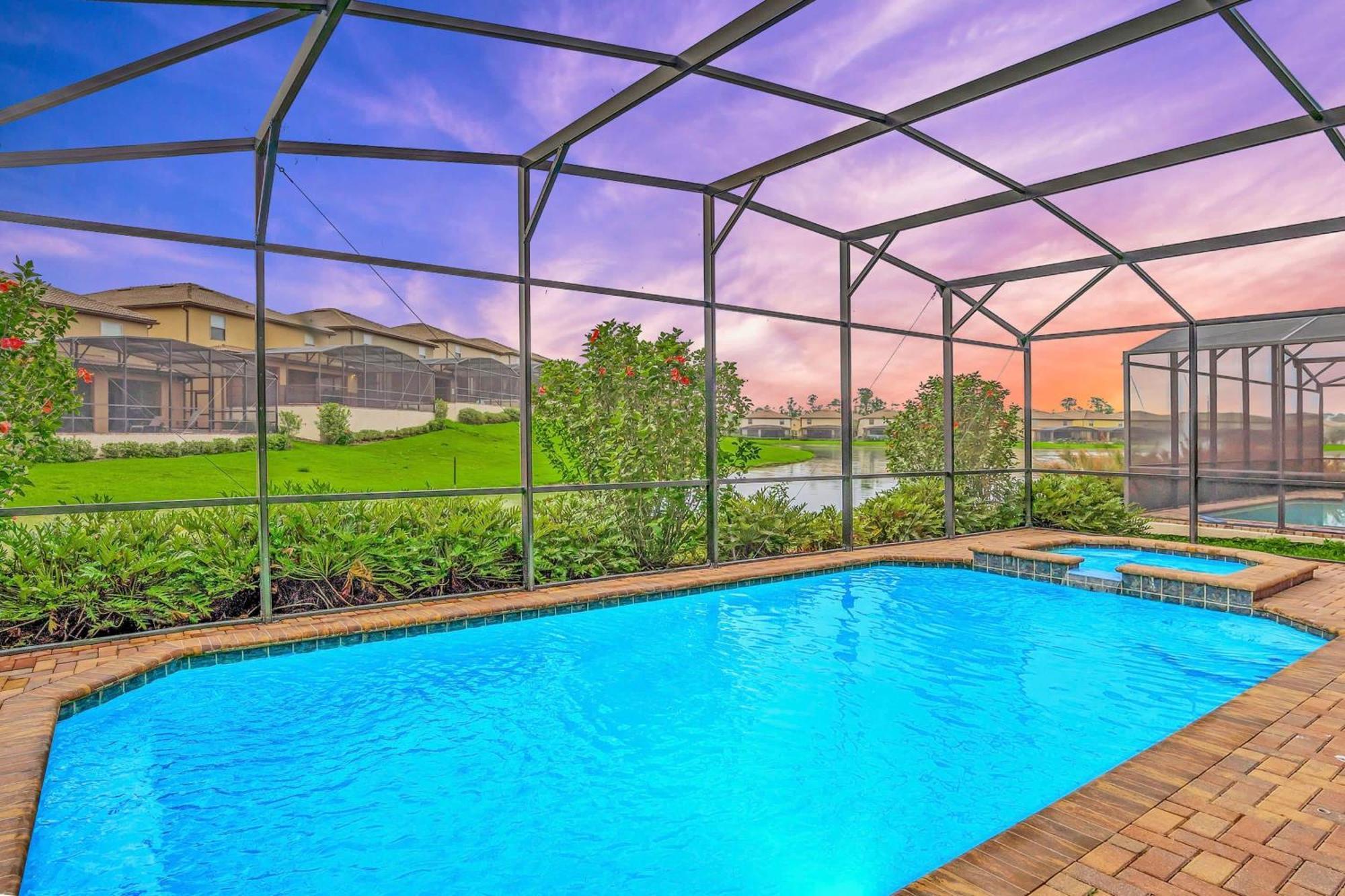8Br Resort Home W Pool Hot Tub And Theatre Loft Kissimmee Eksteriør bilde