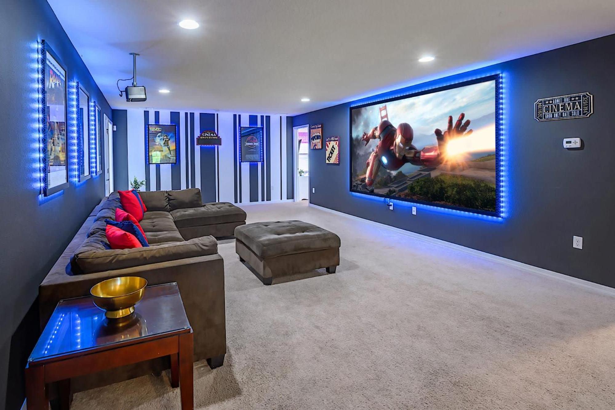 8Br Resort Home W Pool Hot Tub And Theatre Loft Kissimmee Eksteriør bilde