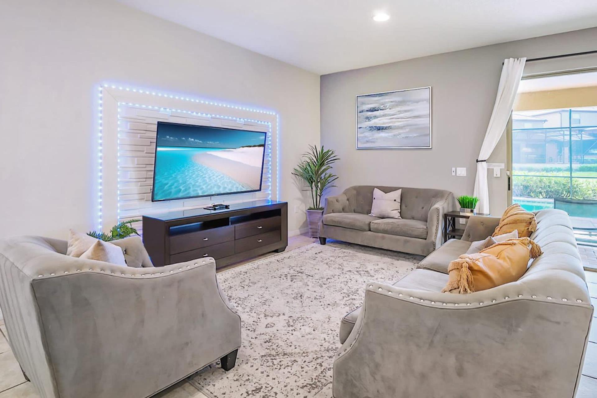 8Br Resort Home W Pool Hot Tub And Theatre Loft Kissimmee Eksteriør bilde